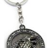 Unique wolf metal keychain close-up stylish keychain for guys